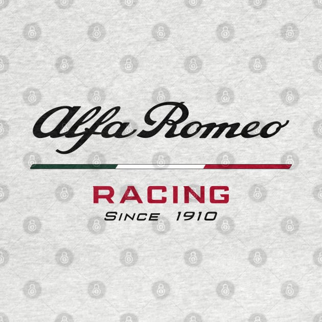 Alfa Romeo Racing F1 (visit:  fmDisegno.redbubble.com for full range) by fmDisegno